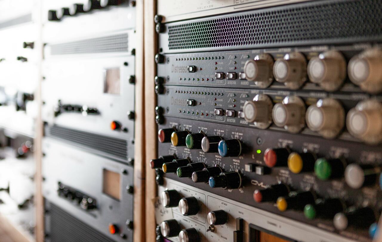 Studio gear at Eskal